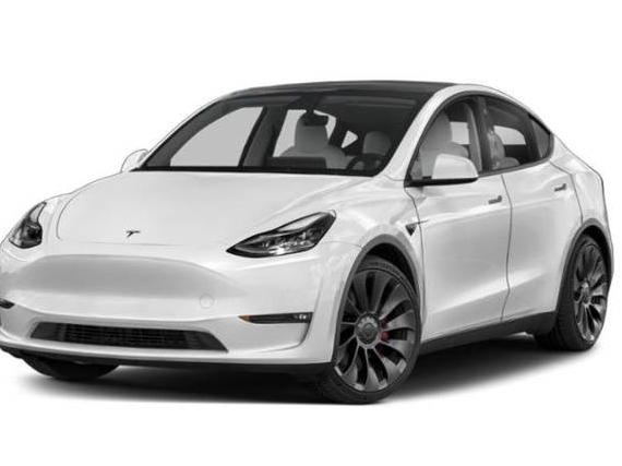 TESLA MODEL Y 2021 5YJYGDEE9MF173663 image